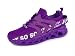 Produktbild Damen Schuhe Sneakers Laufschuhe Sportschuhe Straßenlaufschuhe Turnschuhe Walkingschuhe Running Jogging Outdoor Leichtgewichts Freizeit Atmungsaktive Fitness Schuhe Tennis 003 Violett 36