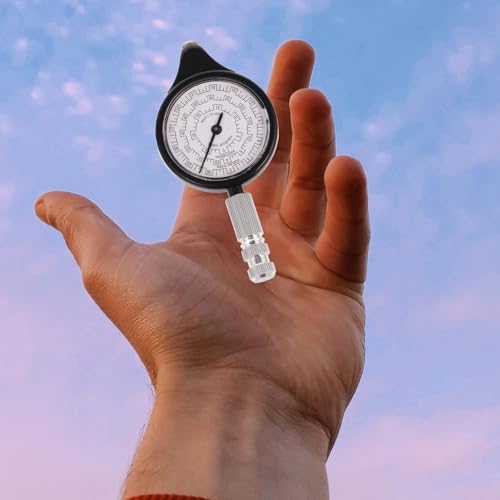 Medidor de distancia y brújula portátil Hemoton para mapas miniatura 5