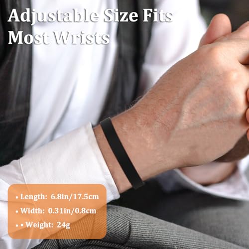 MagEnergy Copper Bracelet for Men and Women, 99.9% Pure Copper Magnetic Bangle with 8pcs 3500 Gauss Magnets, Adjustable Jewelry Gift3