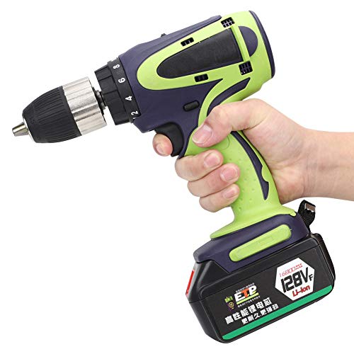 Schlagbohrmaschine, Professionelle Leistungsstarke Akku-Bohrmaschine für Holz für Eisen für Edelstahl für Aluminium für…