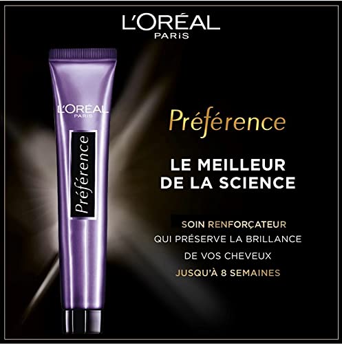 L’ORÉAL PARIS - Coloration Cheveux Permanente - Longue Durée & Lumineuse - Sans Reflets Jaunes - Couvre 100% des Cheveux Blancs - Préférence - Nuance : Sibérie 9.12, Blond très clair cendré perlé