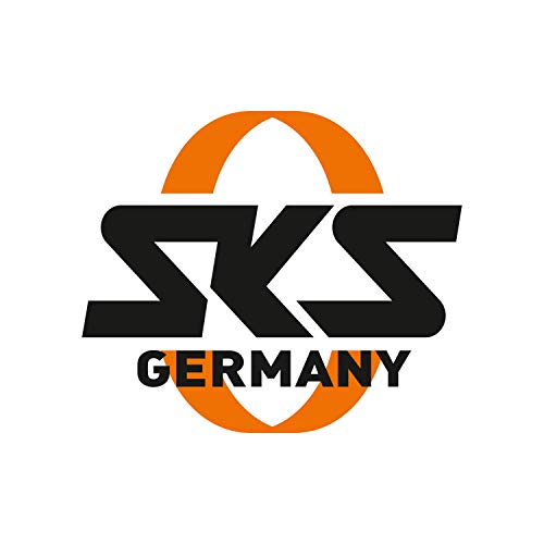 SKS Alemania Set Raceblade Pro Negro Guardabarros, Ideal para Bicicletas de Ruta, Peso Ligero, Spoiler Extra Largo, Incluye Abrazaderas y Material de Montaje miniatura 5