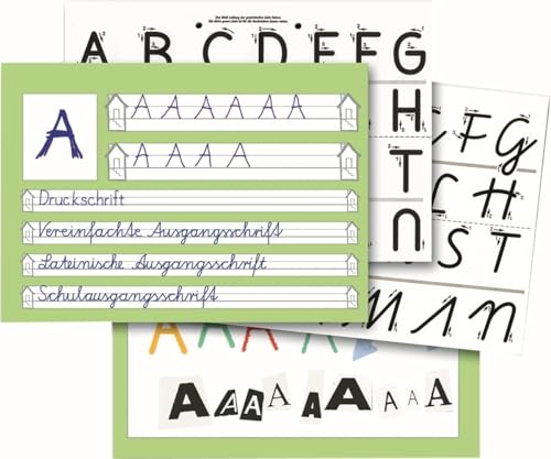 Preisvergleich Produktbild Oxford 100050089 Schreiblernheft, A4 quer, SL, 16 Blatt, abwischbarer Deckel