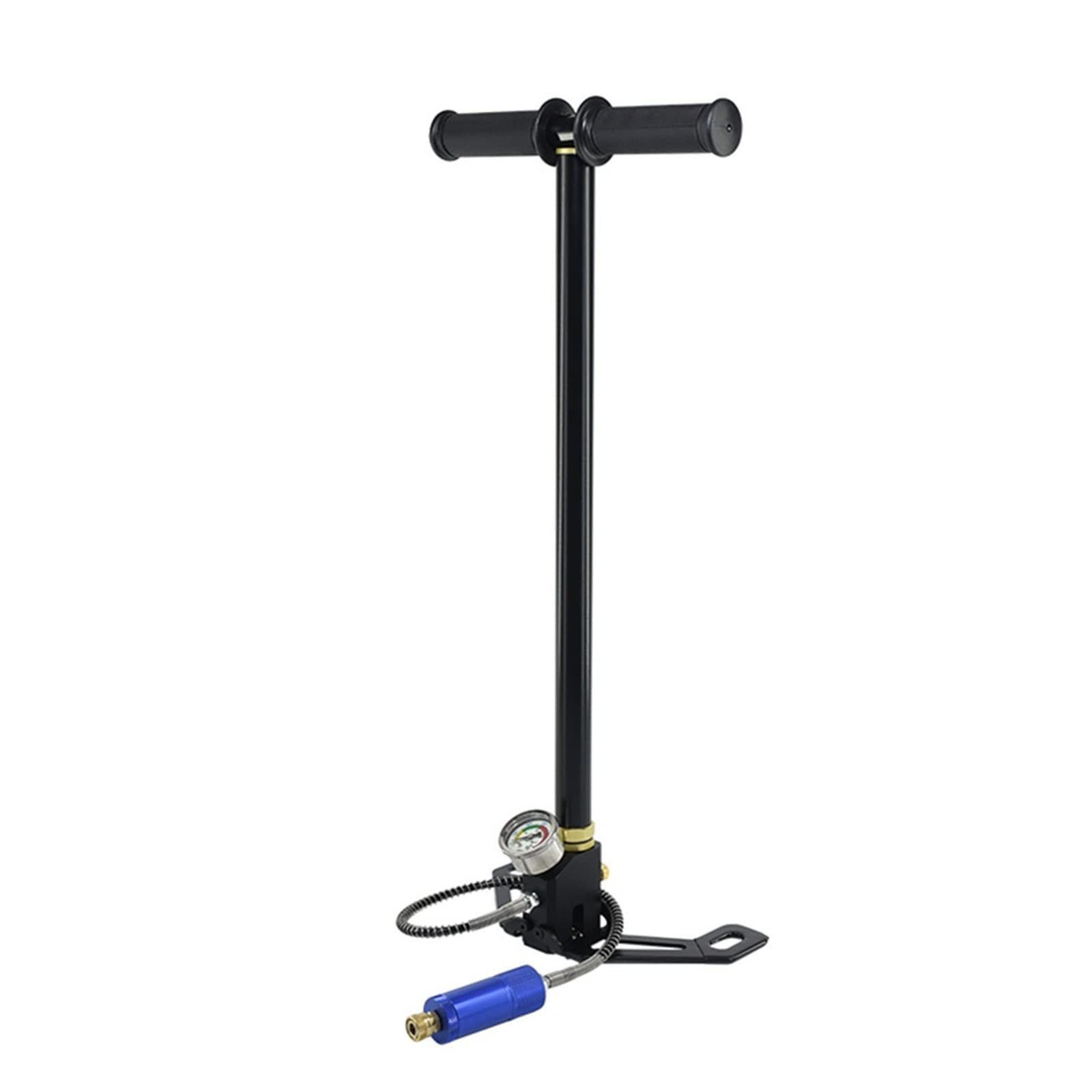 Mini equipo de buceo para tanque, bomba de alta presión para exploración submarina y rescate de emergencia, bomba de mano de acero inoxidable, tres etapas refrigerada por agua/aceite/refrigerada por