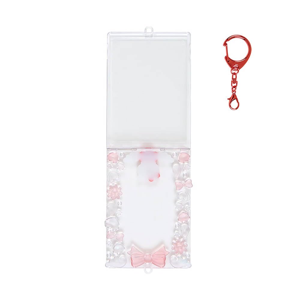 Sanrio 689084 Trading Card Holder (Enjoy Idol) Hello Kitty Approx. Width 2.9 x Depth 0.3 x Height 4.1 inches (7.4 x 0.8 x 10.5 cm), Storage Size: 3.6 x 2.6 inches (9.2 x 6.6 cm)
