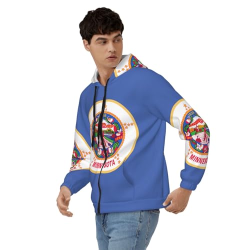 Sweat à capuche extensible homme au tissu doux isolant thermique