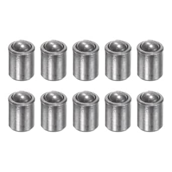 sourcing map 10pcs Ball Point Spring Plungers 2x3mm 304 Stainless Steel ...