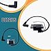 Ignition Coil 1016492 For Car Golf Cart DS 1992-1996 FE290 FE350 with RPM REV Limiter 1016511 Ignitor Module 21119-2139 with Spark Plug