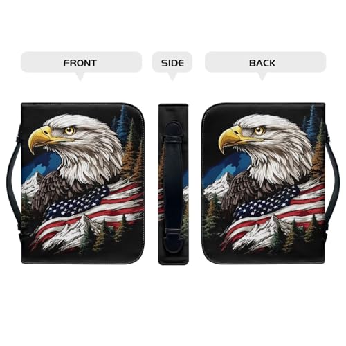 Classic Bible Bag Book Carrier, Multi-Purpose Bible Holder Church Protector Handbag for Trip Hiking3