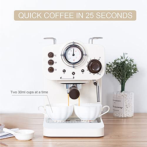Cafetera Retro Semi Automática 1.25 L miniatura 5