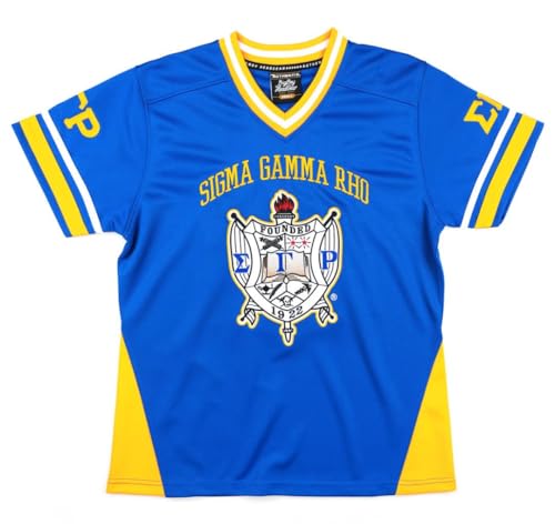 Sigma Gamma Rho M16 Football Jersey Royal Blue [S]
