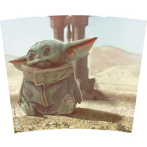 Tervis Star Wars - The Mandalorian Child Made In Usa Double Walled Insulated Tumbler Travel Cup Keeps Drinks Cold & Hot, 24Oz Water Bottle, Classic #TOP1