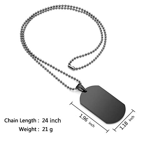 Free Engraving- Photo Text Necklace Dog Tag Pendant Customized Picture Special Date Army Necklaces Engraved Anniversary Memorial Jewelry Gift2