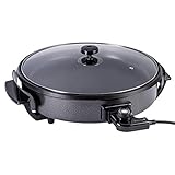 Zweilagige Antihaft-Beschichtung | Hitzebeständiger Glasdeckel mit Griff