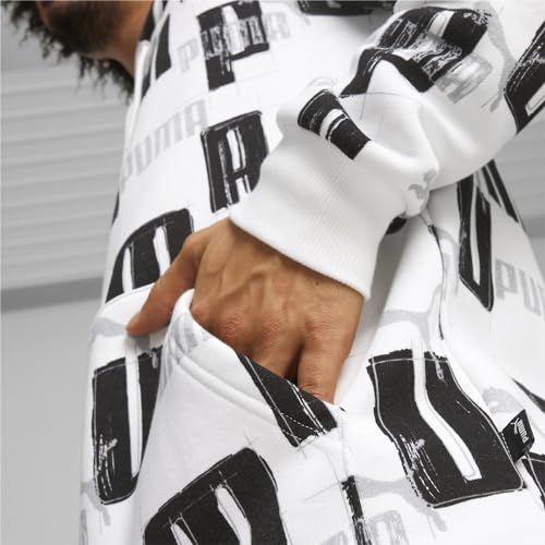 Image of PUMA Mens Better Classics Oversized Logo Crew Neck Short Sleeve Casual Tops Casual