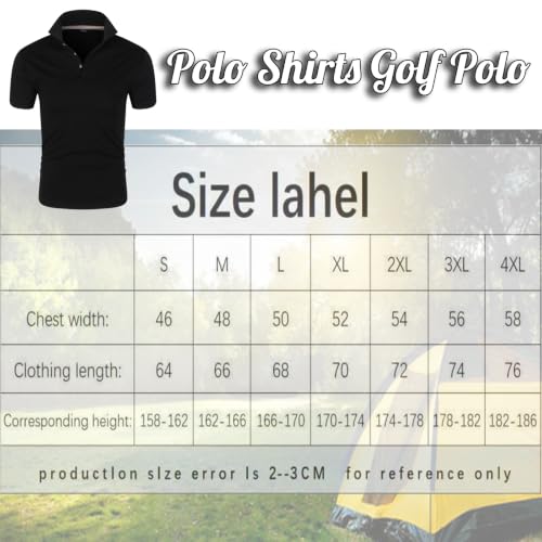 Polos de golf classiques à manches courtes hauts légers imprimés
