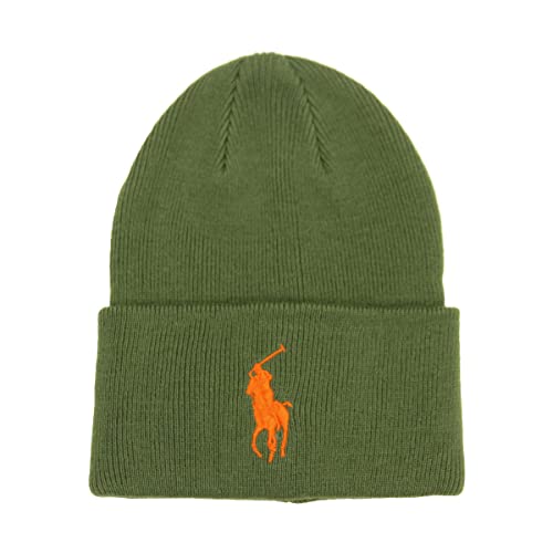 [ポロ ラルフローレン] 帽子 メンズ レディース 正規品 POLO RALPH LAUREN ビーニー ビッグポニー ニットキャップ BIG PONY CUFF HAT PC04 ONE_SIZE 並行輸入品 (コード：4150630539-1) [並行輸入品]