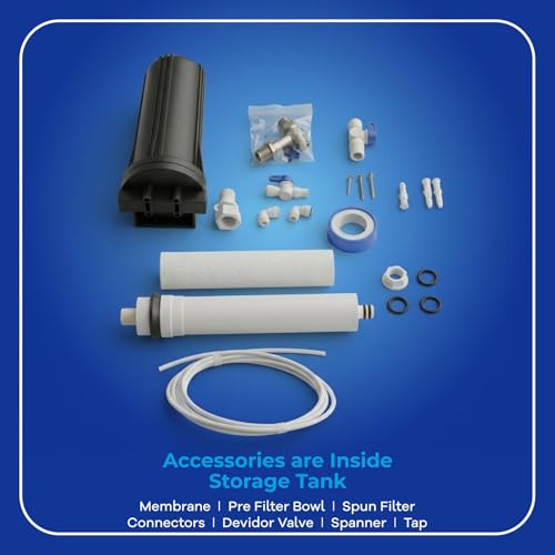 Image of Star RO Water Purifier | Advanced Purification with UV + UF + TDS Controller | 12L Storage | Made In INDIA | Saves 60% water| Smart LED Display | Wall-Mount & Countertop [BLACK]