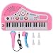 Produktbild Zerodis 37 Keyboard E Piano Instrument Kinder Musik Spielzeug für Frühe Pädagogische mit Klavier und Mikrofon für Kleinkinder()