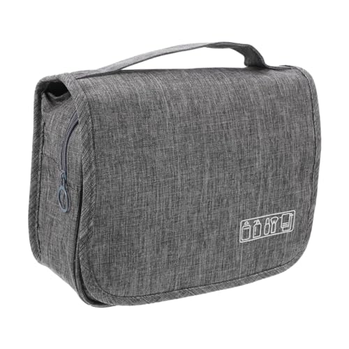Necessaire Organizadora Bolsa De Viagem Para Objetos de Higiene Pessoal Com Divisória Cabide GANCHO