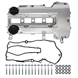 SMMS Aluminum Engine Valve Cover Set for Chevrolet Cruze Sonic Trax Volt for Buick Encore for Cadillac ELR, 1.4L 2011-2021, Replace OE 55573746 25198874 264-968 25198498 25198877 25203036