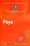  DICTIONNAIRE PAYE 2008