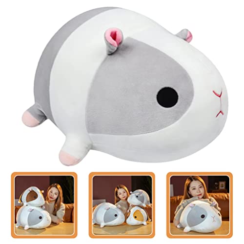 Gadpiparty Almofada De Pelúcia Hamster Travesseiro De Hamster De Pelúcia Bichos De Pelúcia Porquinho