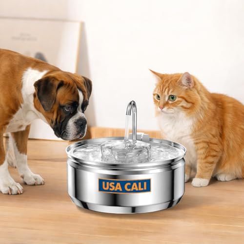 Fuente automática para mascotas de acero inoxidable 3.2L miniatura 2