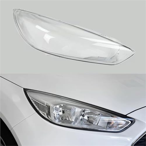 Lentille phare pour Ford Focus 2017 coque polycarbonate transparente gauche
