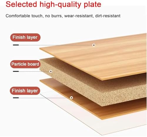 Wall Mounted Folding Desk Table | Space-Saving Laundry & Work Bench | 30x40cm Floating Bar & Dining Station | Stylish Brown Design for Home & Office