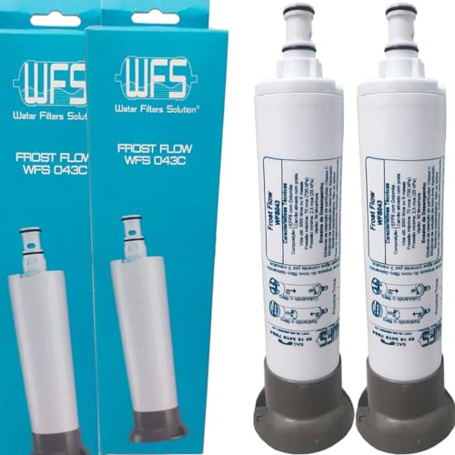 Kit 2 Refil Filtro Compatível Purificador Água Consul CPB33 AF CIX08AX Tampa Cinza