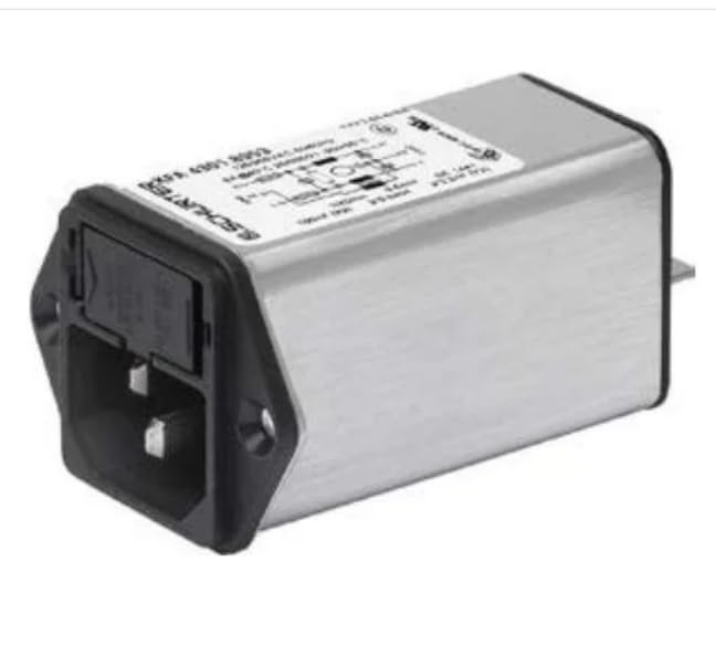 4301.8052, AC Power Entry Modules 2POLE 4A Screw Front Side Standard