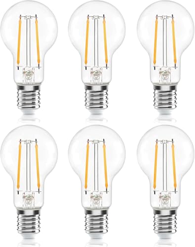 Tengyuan フィラメント電球 E17口金 25W形相当 2.5W 6個入り