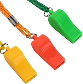 XXINMOH Whistle with Lanyard for Coaches, Referees, Training, Outdoor Camping Accessories,Dog Whistle, Emergency Survival.Sporting Goods Whistle That Children can Also use (3pcs)