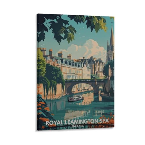 Poster Leamington toile de qualité décoration murale 40x60