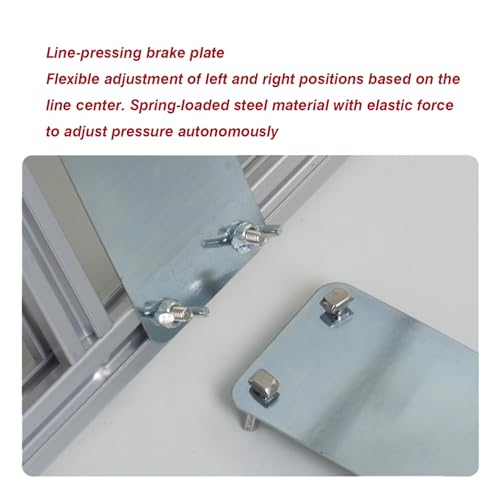 Support de bobine de fil durable avec déroulage fluide industriel - 3
