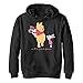 Produktbild Disney Winnie The Pooh Friends Forever Boy's Hooded Pullover Fleece, Black, Small