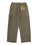 [エックスガール] オーバーダイナンバーパッチカーゴスウェットパンツ OVERDYED NUMBER PATCH CARGO SWEATPANTS 105261031004 INDIGO S