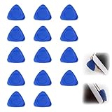 FineGood 三角 14個入り ブルー プラスチック オープニングツール ゲーム機/スマホ/パソコンなどの 交換 修理 分解 ツール こじ開け工具 プラスチック製