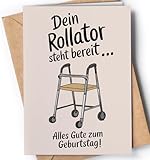 Greeting Cards for Everyone Geburtstagskarte für Frau und Mann - Alles Gute zum für sie, ihn - Lustig und Süß Geburtstagskarte Mama Papa - Geburtstag Deko Für Freundin, Freund, Oma, Opa - EU 101