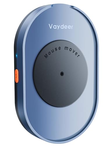 VAYDEER Undetektierbarer Maus Jiggler mit ON/Off-Schalter Mouse Mover Simulator Treiberfreie Mausbewegung Simulation für Computer-Erwachen