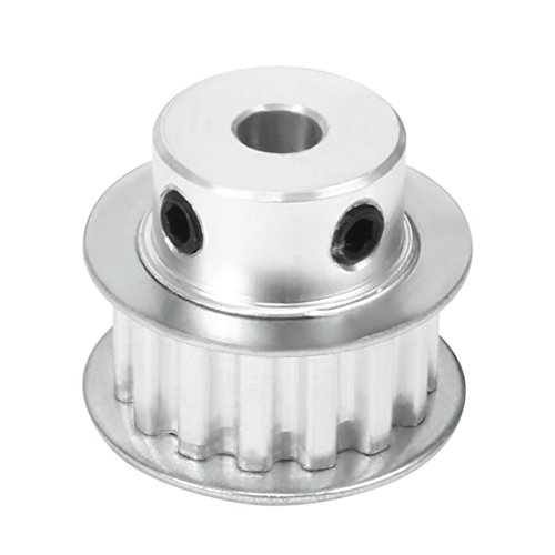 Uxcell Aluminum Xl 15 Teeth 6Mm Bore Timing Belt Idler Pulley Flange Synchronous Wheel For 10Mm Belt 3D Printer Cnc #TOP21