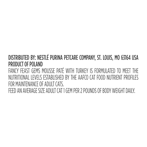 Fancy Feast Purina Gems Pate Mousse with Gravy Wet Cat Food (8 Pack) 4 oz - image 7