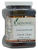 WinCrest Unsweetened Carob Chips (3 Lb Tub)
