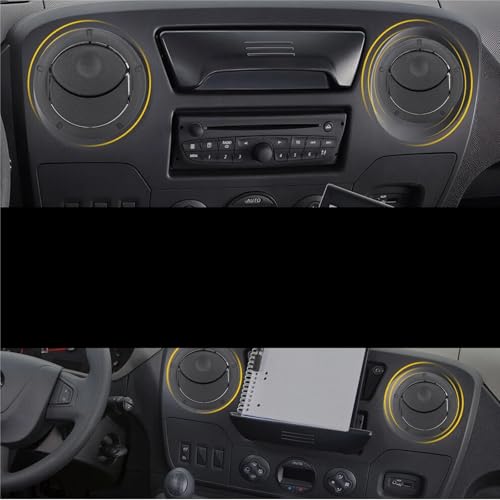Rejilla de ventilación Nissan NV400 para un control total del aire en salpicadero 2015 5