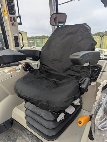 Funda de asiento de tractor impermeable para John Deere y New Holland 2