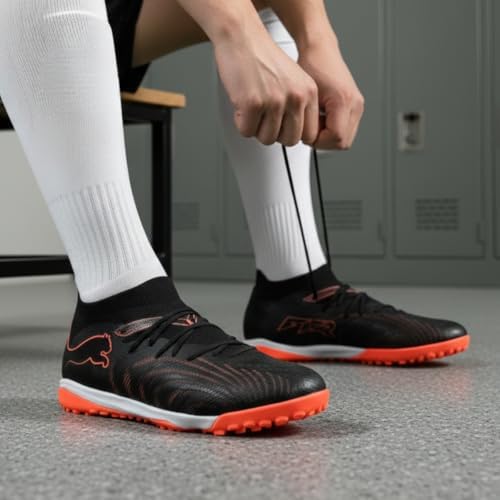Chuteira Puma Society Future 9 Match TT Preto - Masculino - 39