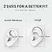 Avantree Resolve (Small & Large Sizes) – 2 Pack Wired Open-Ear Earbuds w/Inline Mic, Comfort Fit, Aware Listening, Over-Ear Hook Headphones for Office, Home, Outdoor Use, 3.5mm AUX