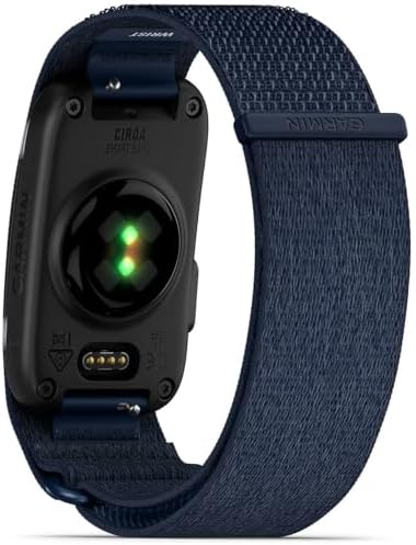 Garmin CIRQA Smart Band, Captain Blue, L-XL, Screenless Activity & Health Tracker, 24/7 Stress and Sleep Monitoring, Up to 10-Day Battery, No Subscription, Bundle w/Deco Essentials 2 Year CPS Plan - 3