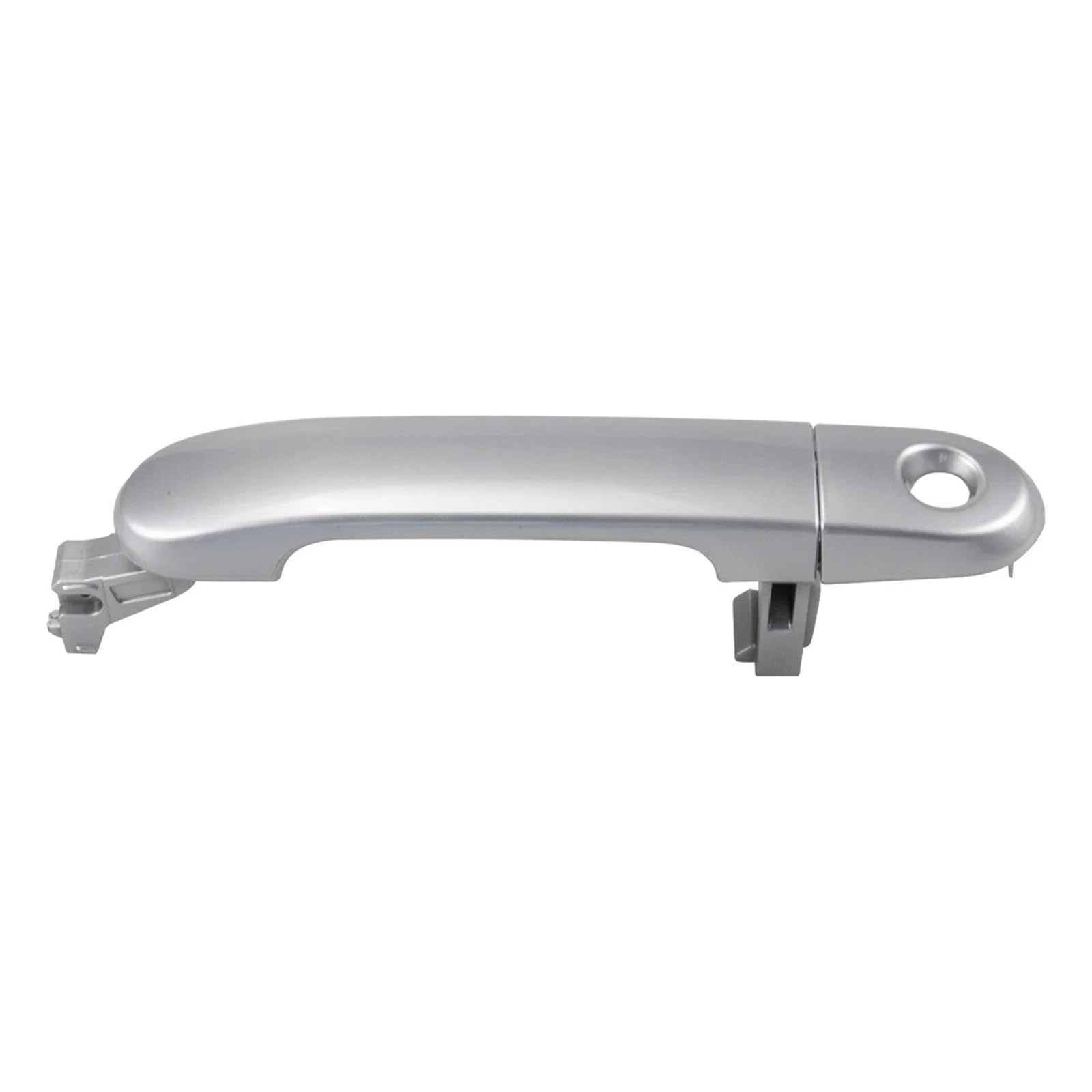 Wjwftcmk Silver Front Left Car Exterior Door Handle Front Left 1 Pcs 82640-El12a 82641-El12a For Nissan For Versa 2007-2012 For Tiida 2007-2011 Left Handle(Silver Front Left)